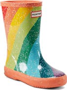 Hunter Kids' Original First Classic Glitter Rain Boot