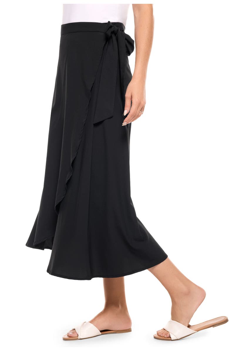 Coolibar Women's Convertible Wrap - UPF 50+ Sun Protection - Isla, Alternate, color, Black