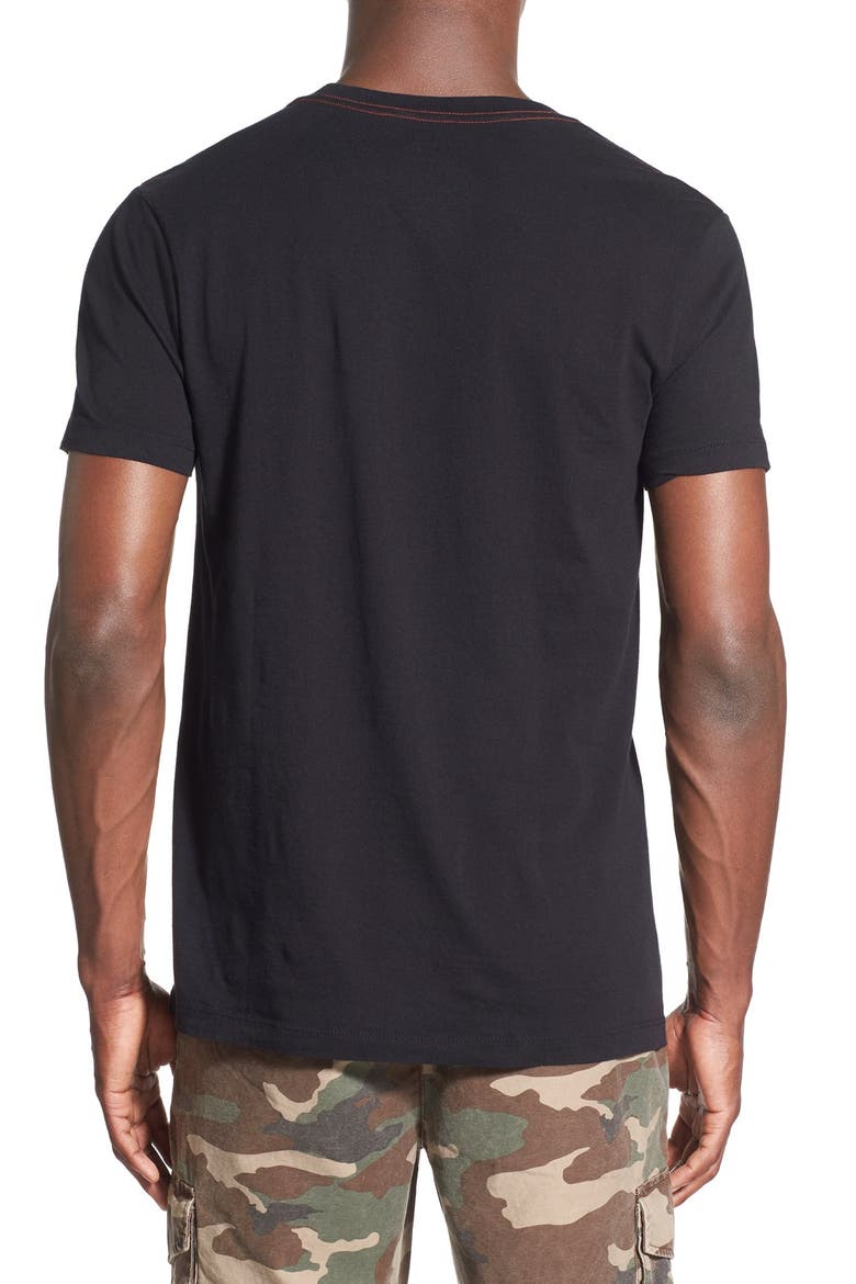 'Artist Network Program' Graphic T-Shirt, Alternate, color, BLACK