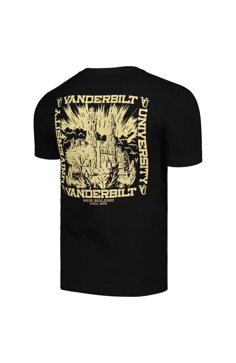 Uscape Apparel Men's Uscape Apparel Black Vanderbilt Commodores 150th Anniversary T-Shirt, Alternate, color, Black