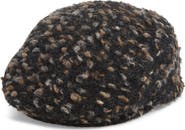 Ruslan Baginskiy Wool Blend Bouclé Newsboy Cap