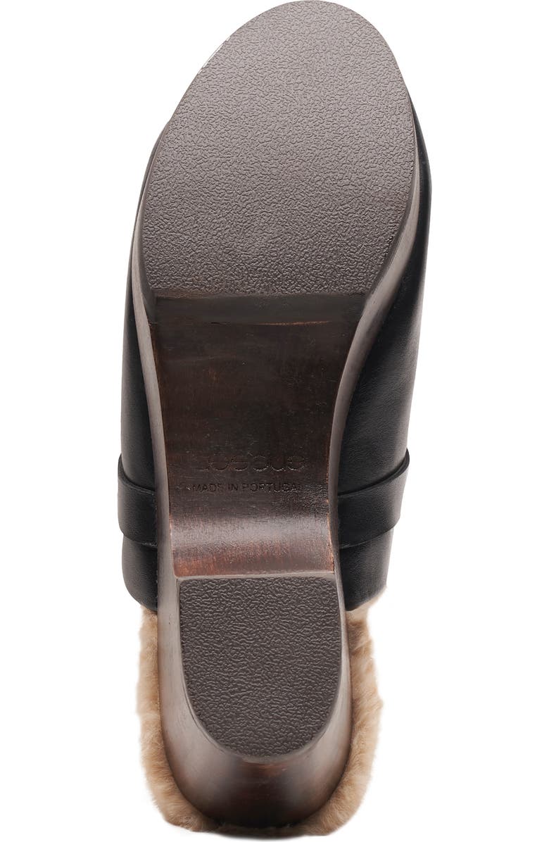 André Assous Sofi Faux Shearling Lined Water Resistant Clog, Alternate, color,