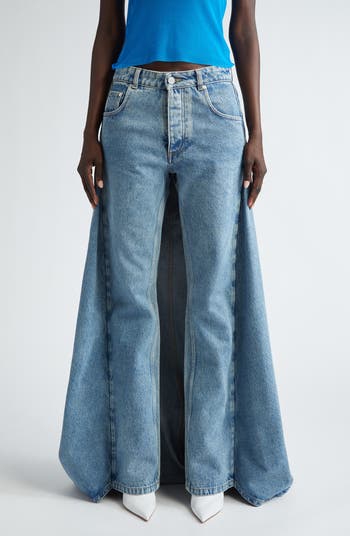 Jean Paul Gaultier x Shayne Oliver Fishtail Straight Leg Jeans