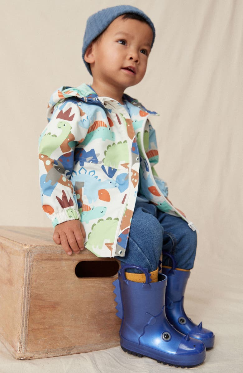 NEXT Kids' Dino Water Resistant Hooded Jacket, Alternate, color,