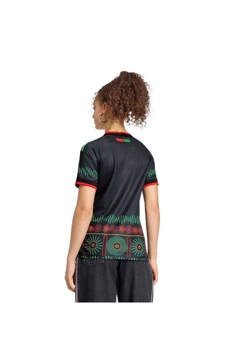 Women's adidas Black Jamaica National Team 2026 Away Replica Jersey, Alternate, color, Black