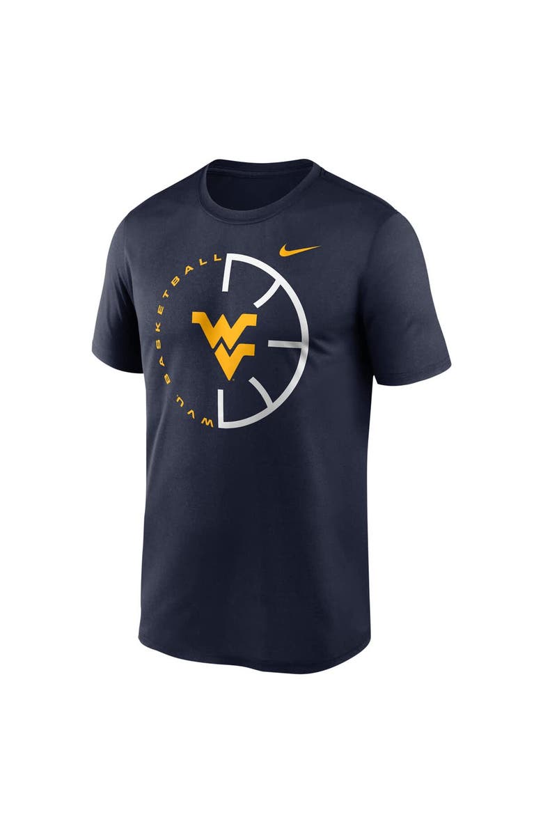 Nike Men's Nike Navy West Virginia Mountaineers Legend Basketball Icon Performance T-Shirt, Alternate, color, Navy