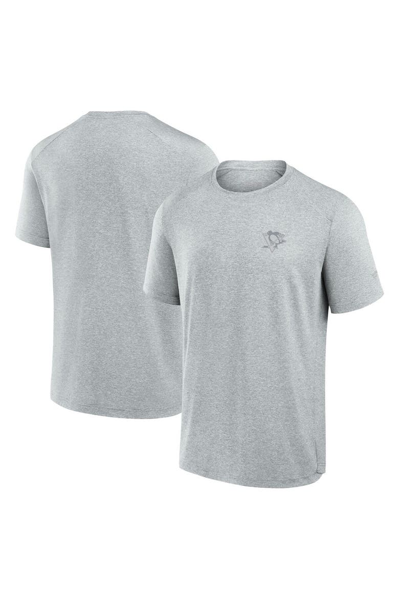 Men's Fanatics Signature Gray Pittsburgh Penguins Front Office Tech T-Shirt, Alternate, color, Gray