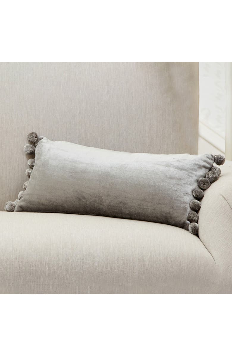 ROSELLI TRADING COMPANY Jodhpur Oblong Accent Pillow, Alternate, color, Blue