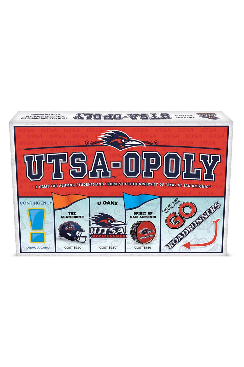 Utsaopoly Monopoly Board Game, Alternate, color, Multicolored