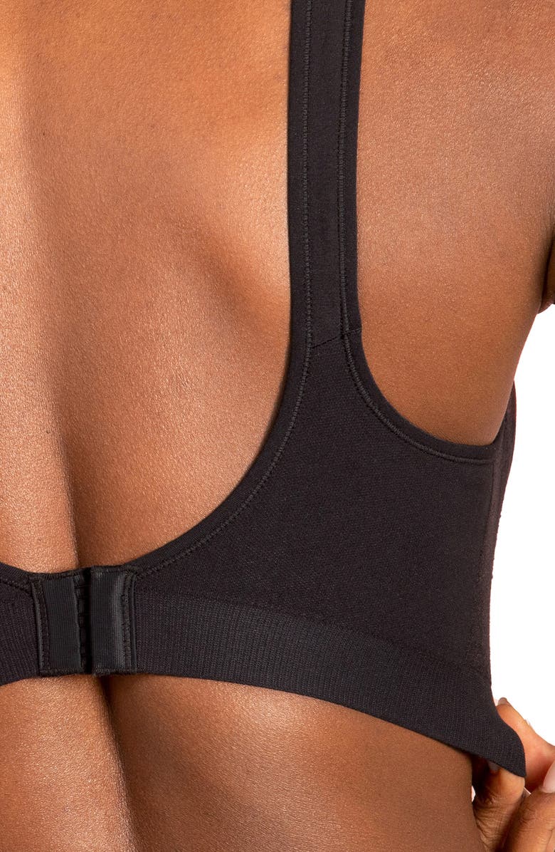 Shapermint Essentials Daily Comfort Wireless Contour Bra, Alternate, color, Black