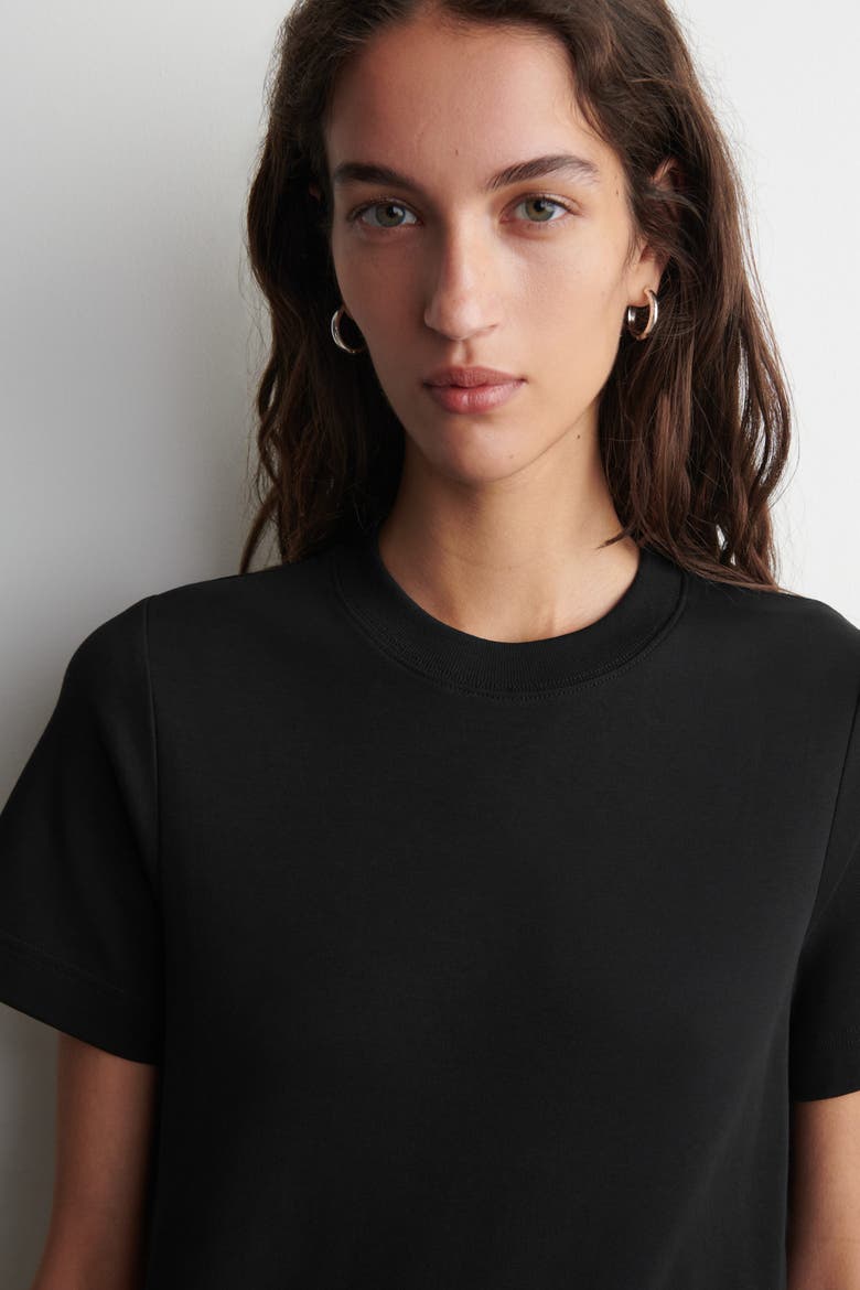 Clean Cut T-Shirt, Alternate, color, BLACK