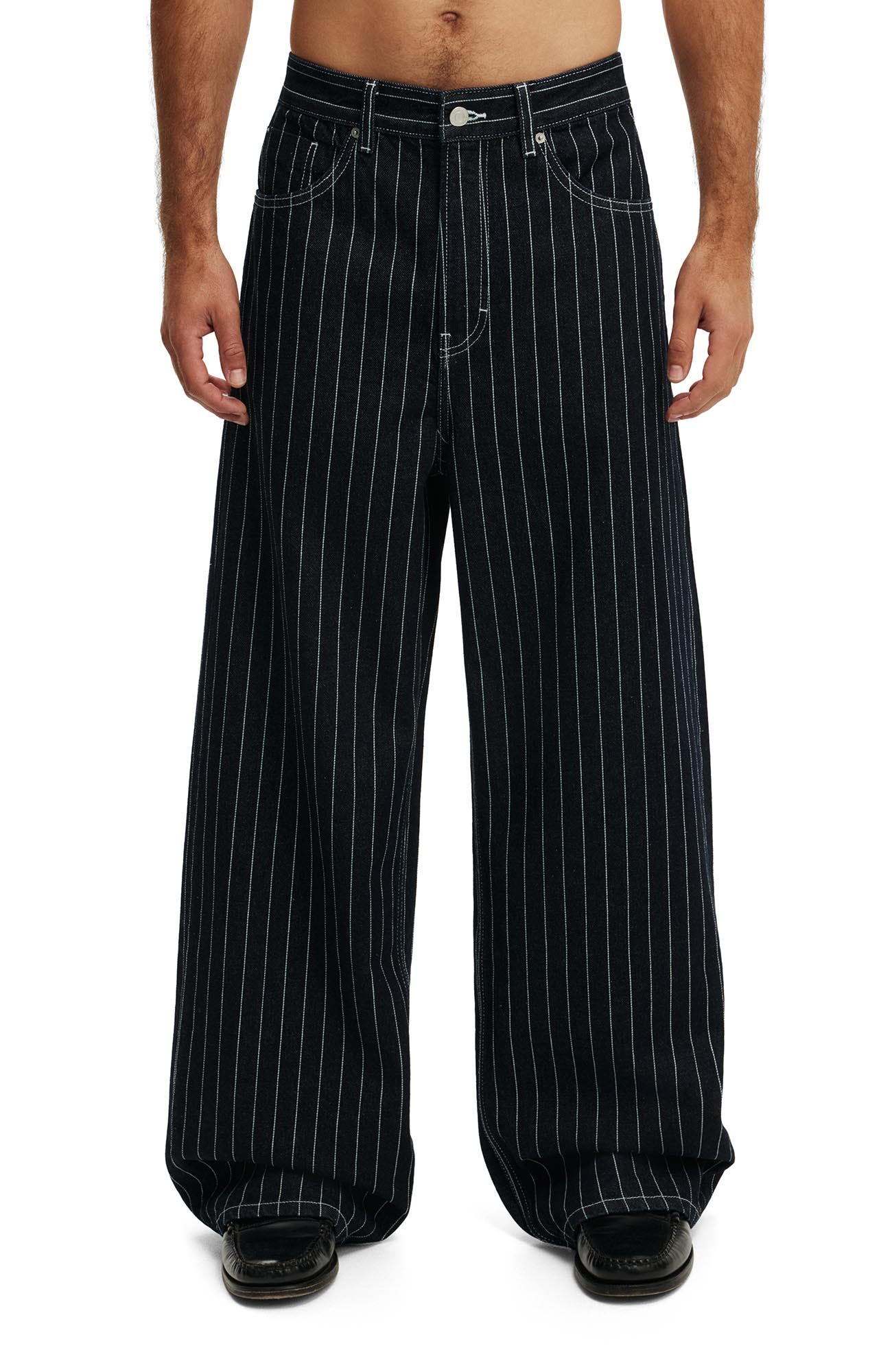 Pinstripe Blue