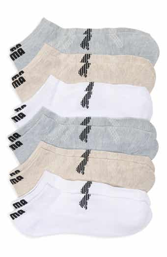 PUMA 6-Pack Terry Low Cut Socks
