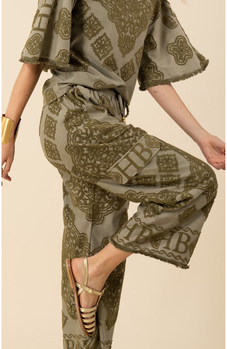 Hale Bob Jayda Jacquard Pant, Alternate, color,