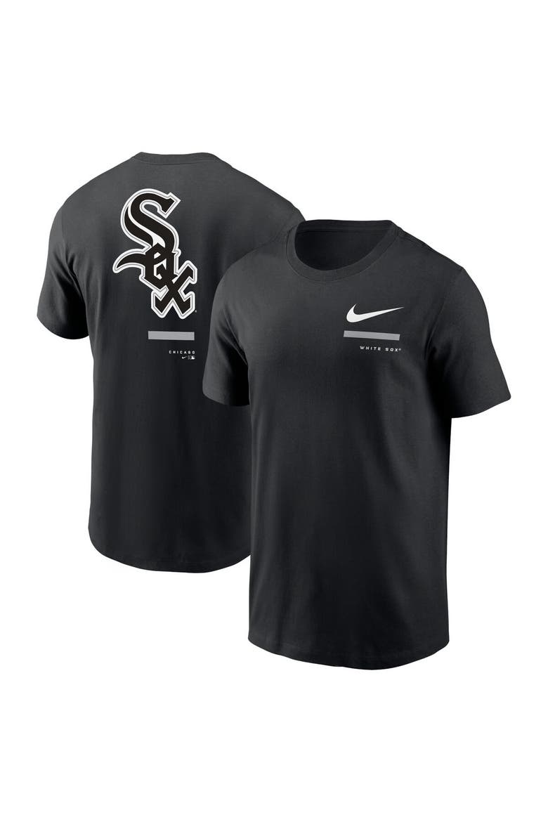 Men's Nike Black Chicago White Sox Over the Shoulder T-Shirt, Main, color, Black