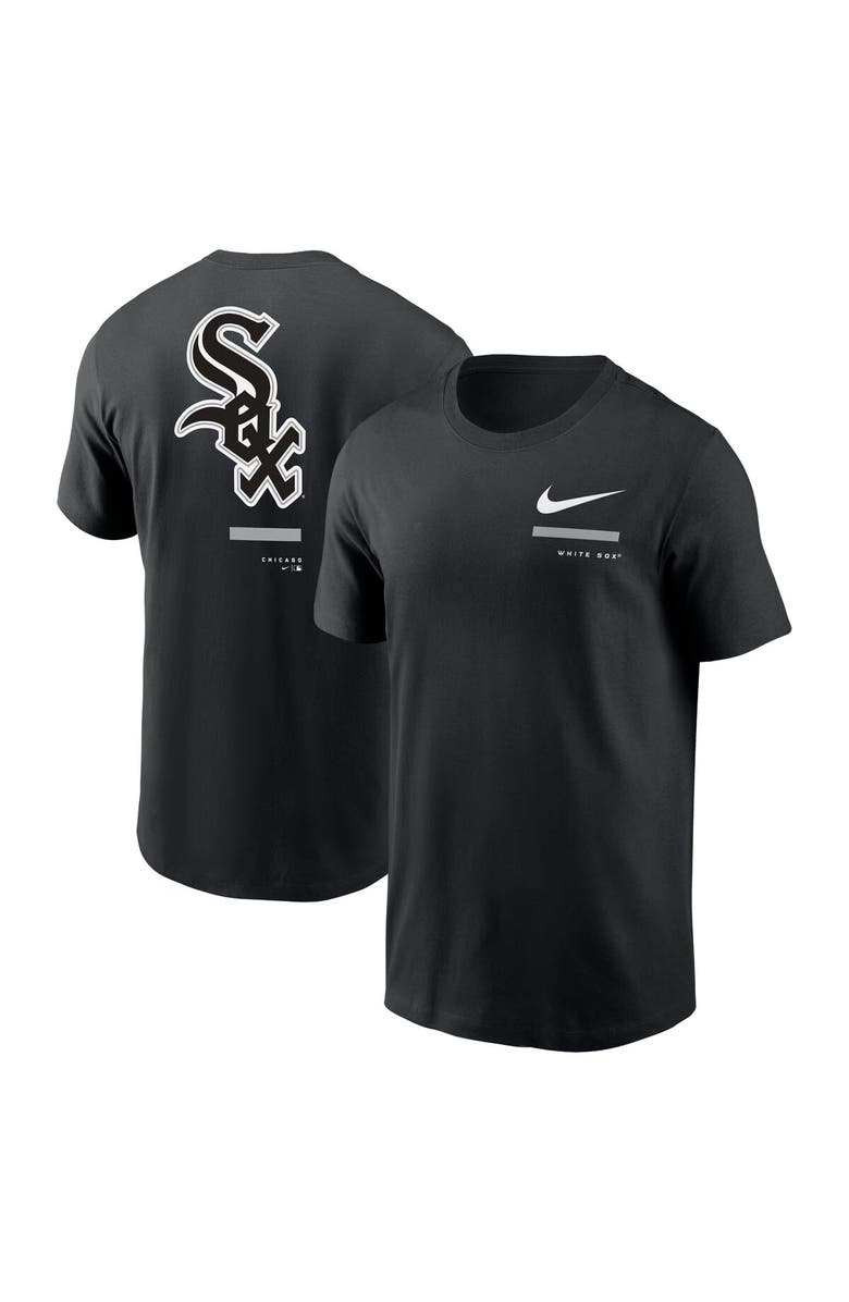 Nike Men's Nike Black Chicago White Sox Over the Shoulder T-Shirt, Main, color, Black