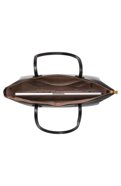 Kate Spade New York Large Bleecker Leather Tote In Black