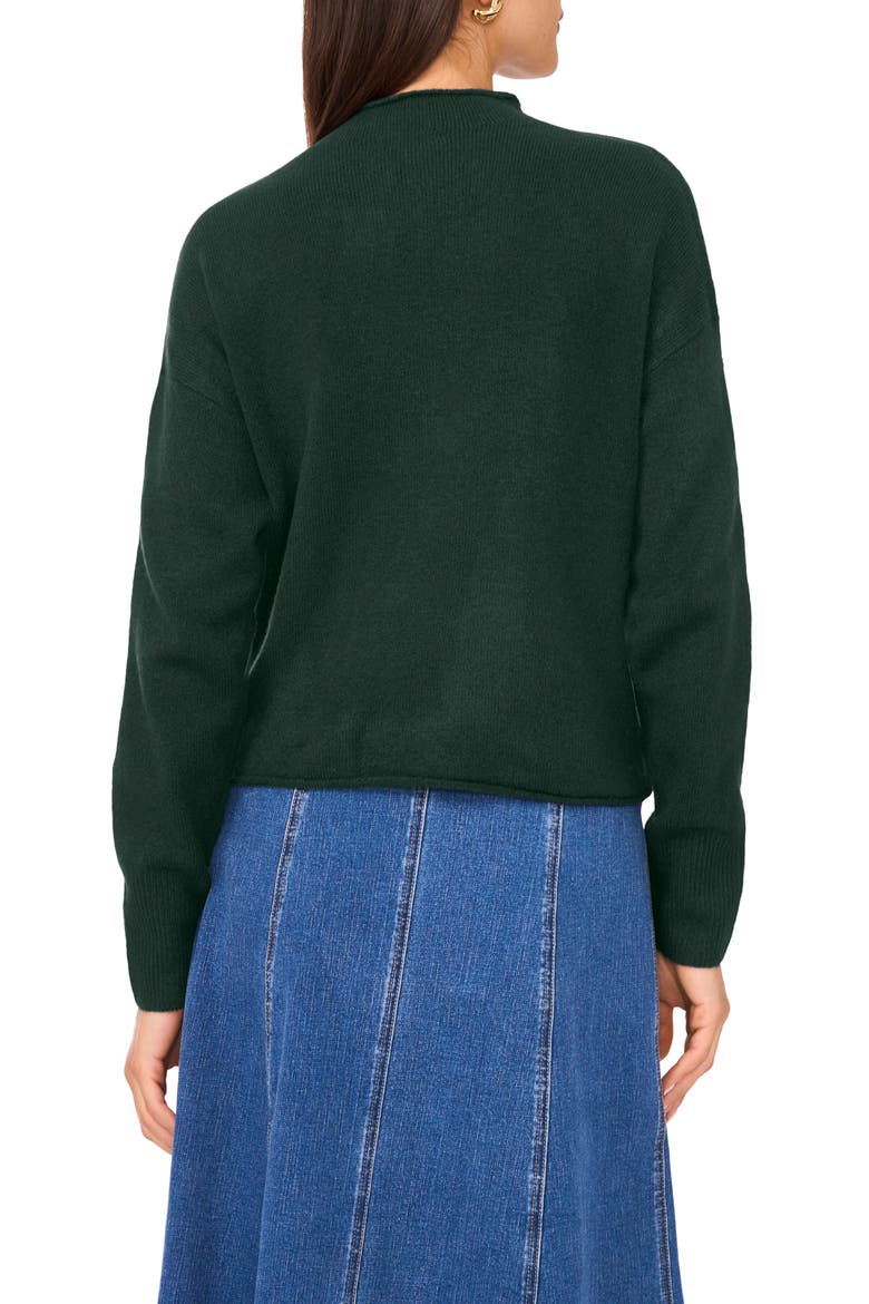 Rib Sweater, Alternate, color, WINDSOR MOSS