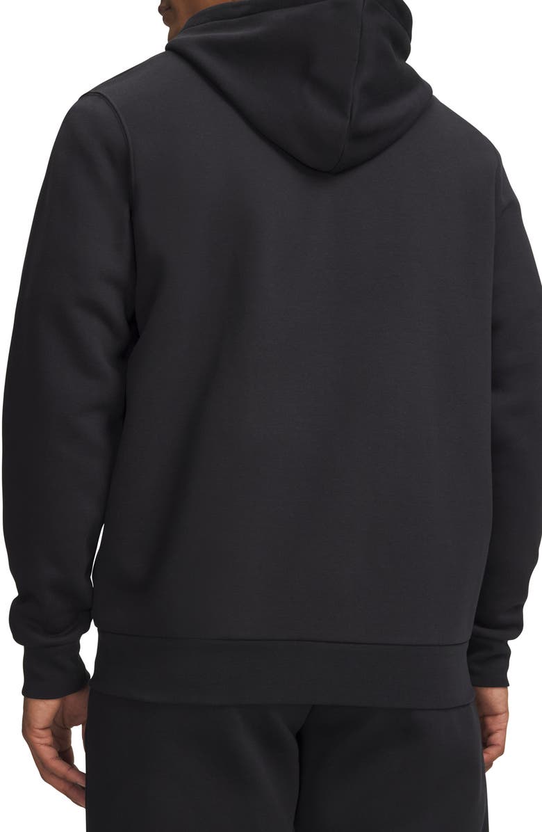 Under Armour Icon Fleece Zip Hoodie, Alternate, color, Black