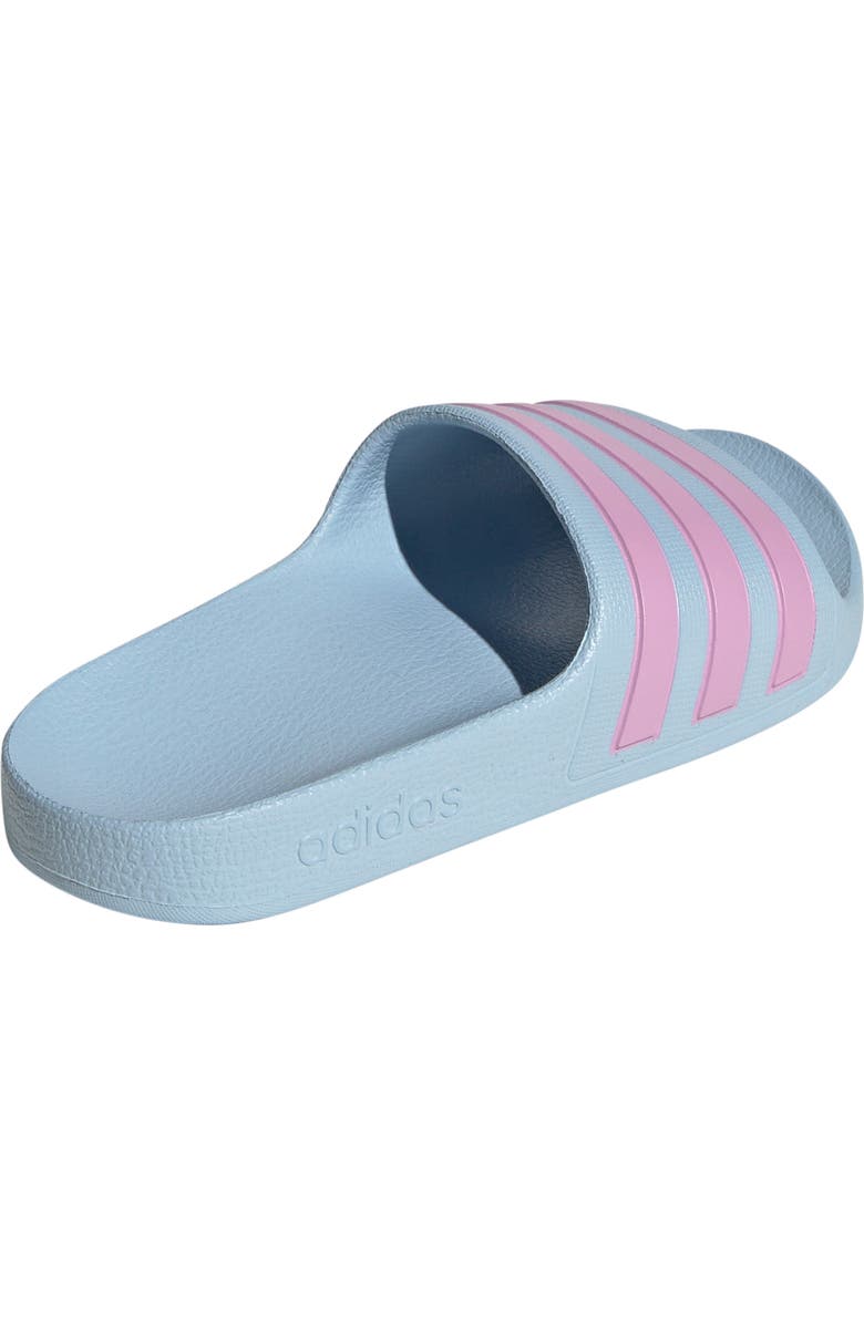 adidas Adilette Aqua Slide Sandal, Alternate, color, Globlu/Bli
