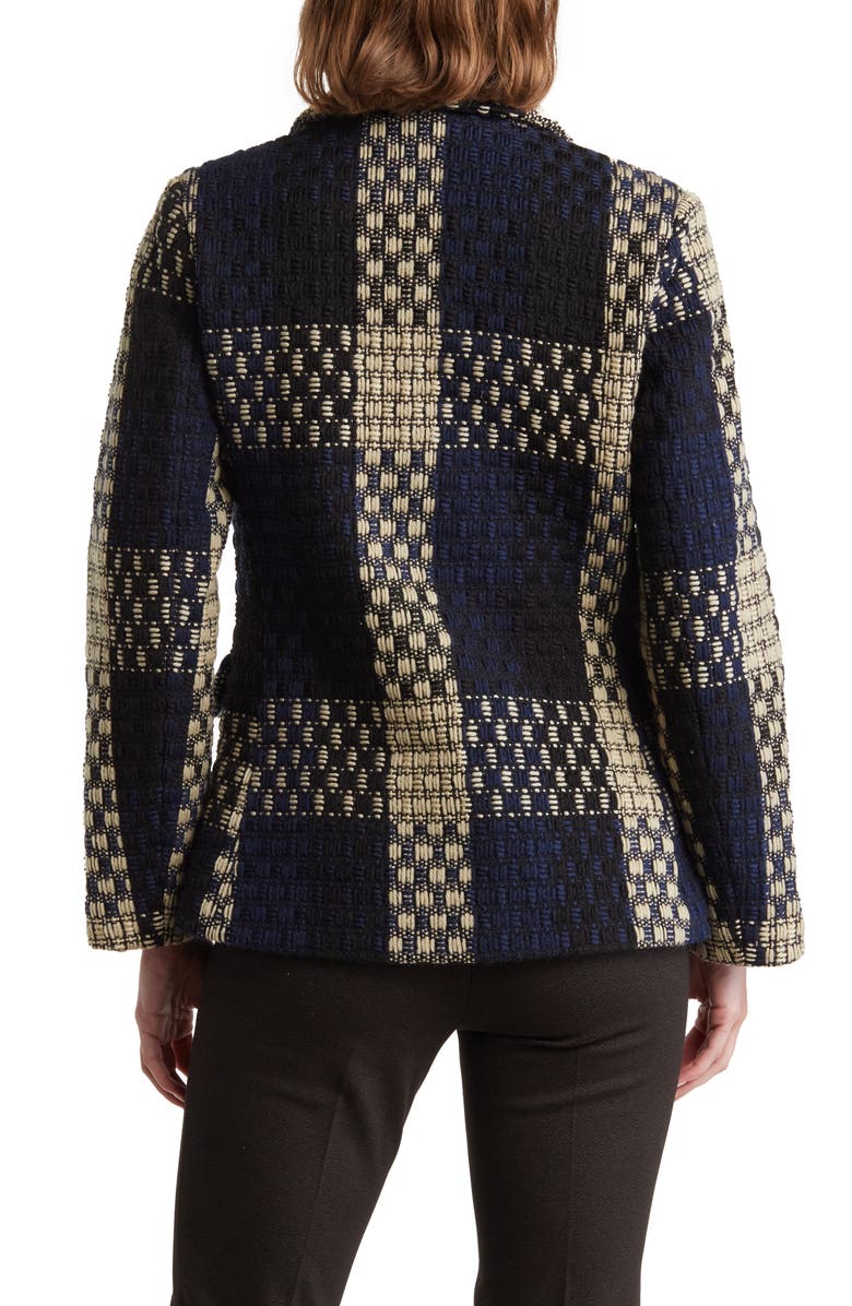 PLM Plaid Double-Breasted Blazer, Alternate, color, 
