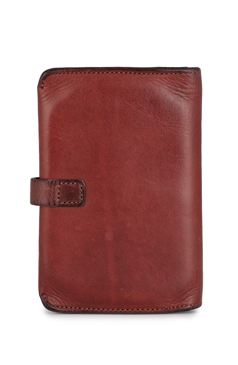 OLD TREND Leeds Genuine Leather Bifold Passport Holder, Alternate, color, Brown
