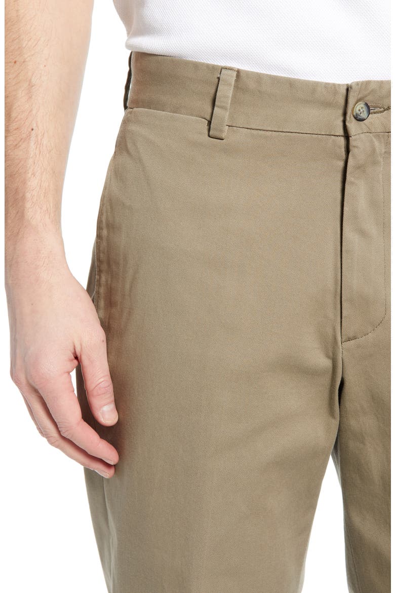 Charleston Khakis Flat Front Chino Pants, Alternate, color, OLIVE