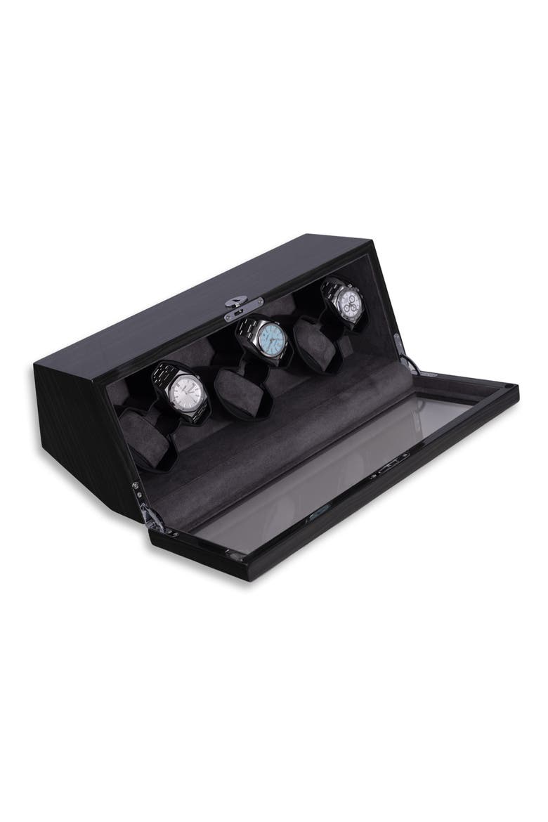 Oyster 6-Watch Winder & Case, Alternate, color, GREY