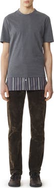 Lanvin Layered T-Shirt In Cotton
