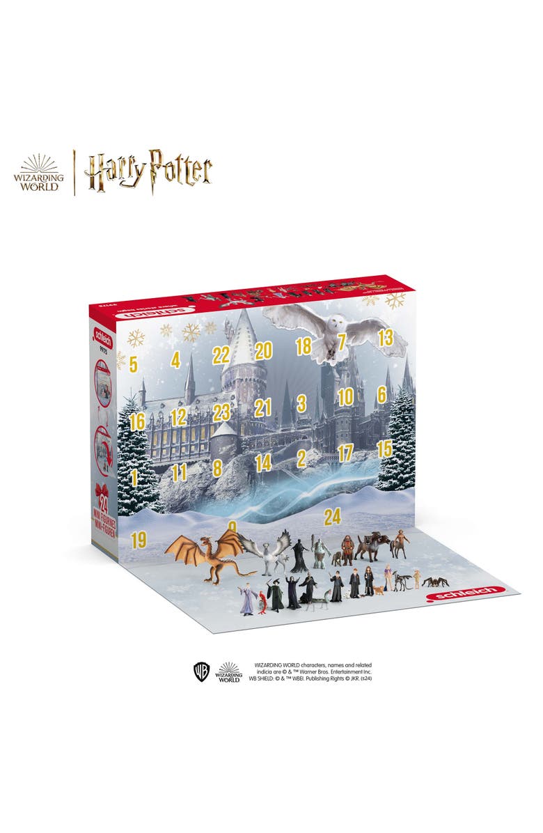 Schleich Wizarding World, Harry Potter Holiday Advent Calendar, 24 Figurines, Alternate, color, Multicolored