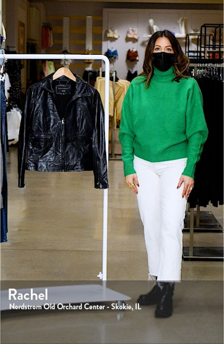 Lambskin Leather Jacket, sales video thumbnail