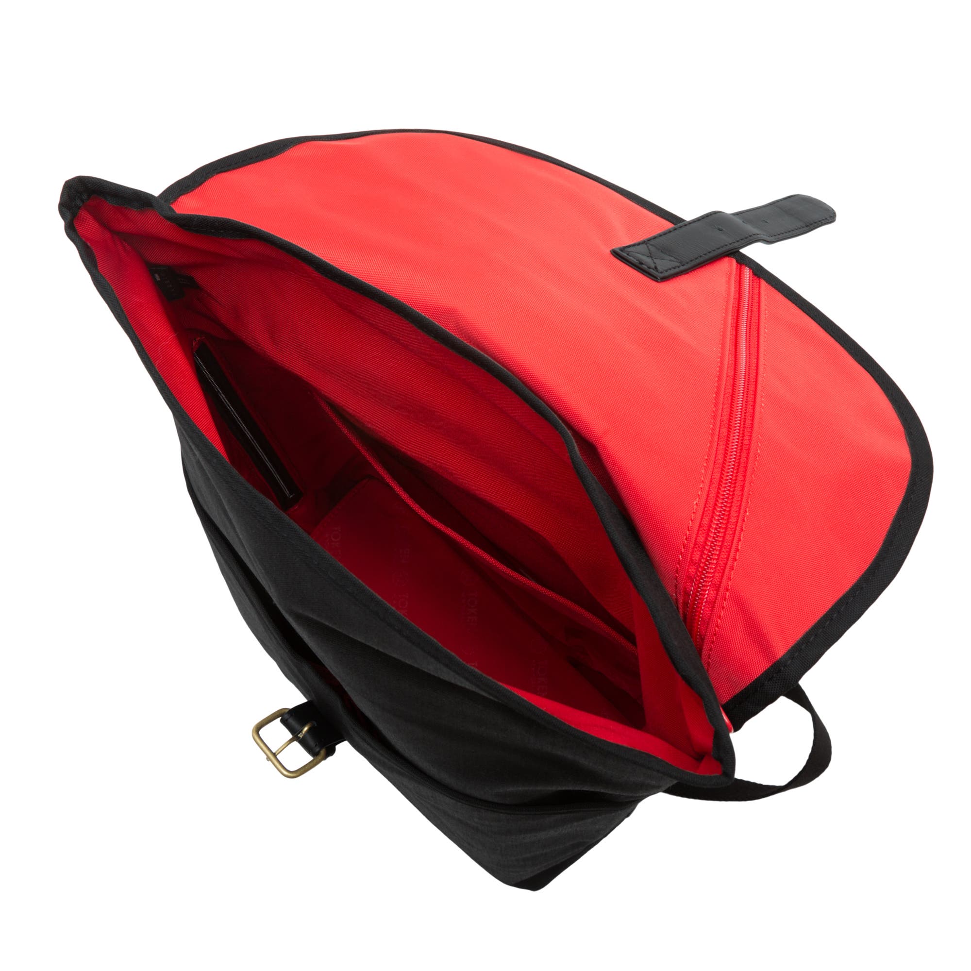 Token Waxed Nylon Bergen Backpack, Alternate, color, Black