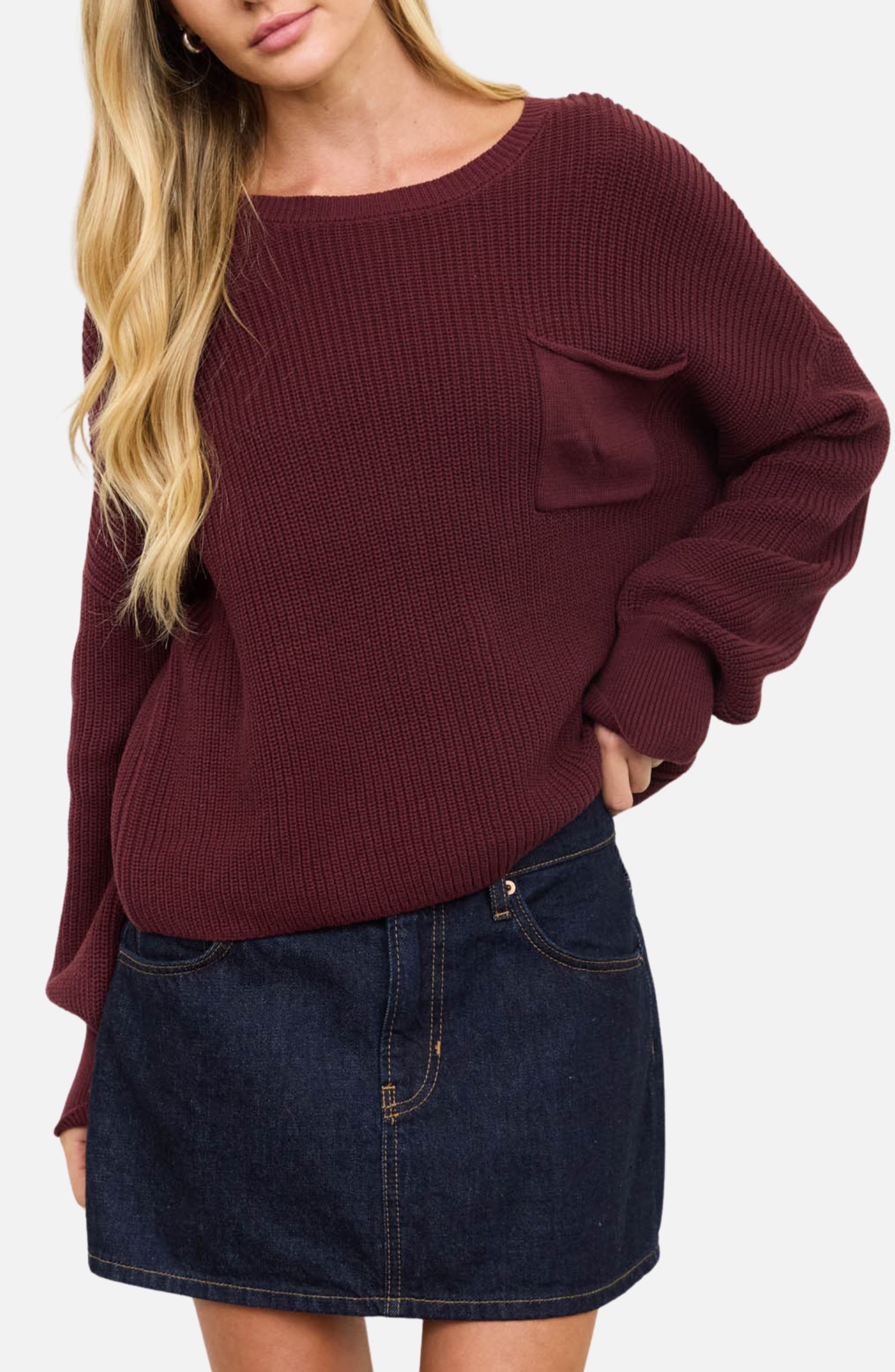 selected BURGUNDY