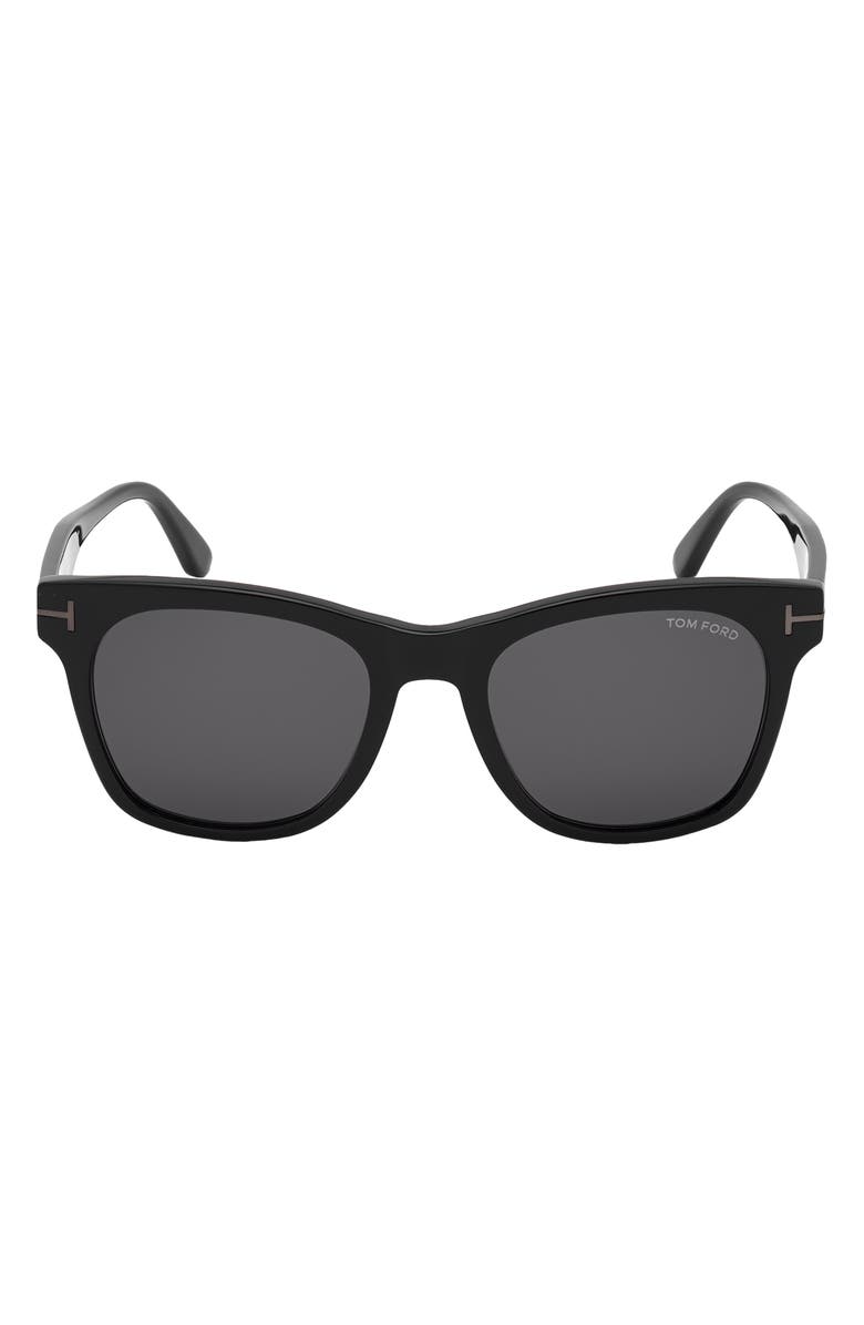 TOM FORD Brooklyn 54mm Square Sunglasses, Alternate, color,