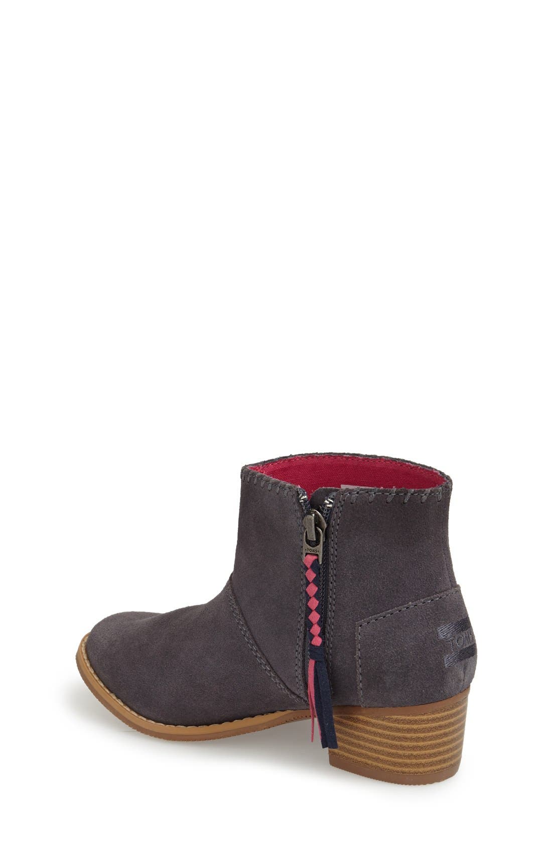 TOMS 'Leila' Ankle Bootie, Alternate, color, 
