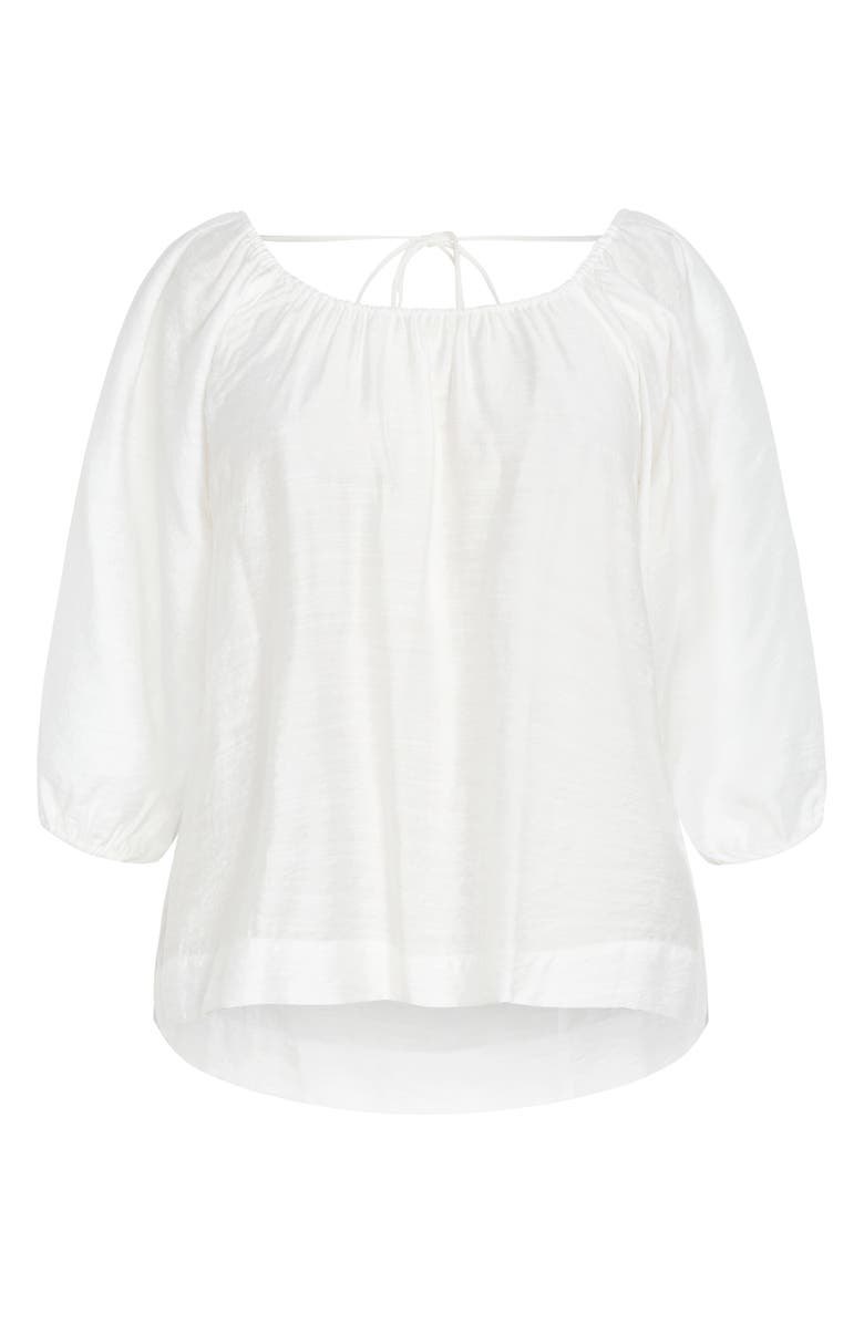 City Chic Leila Tie Back Top, Alternate, color,