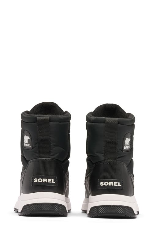 Sorel Whitney Iii Waterproof Mid Boot In Black