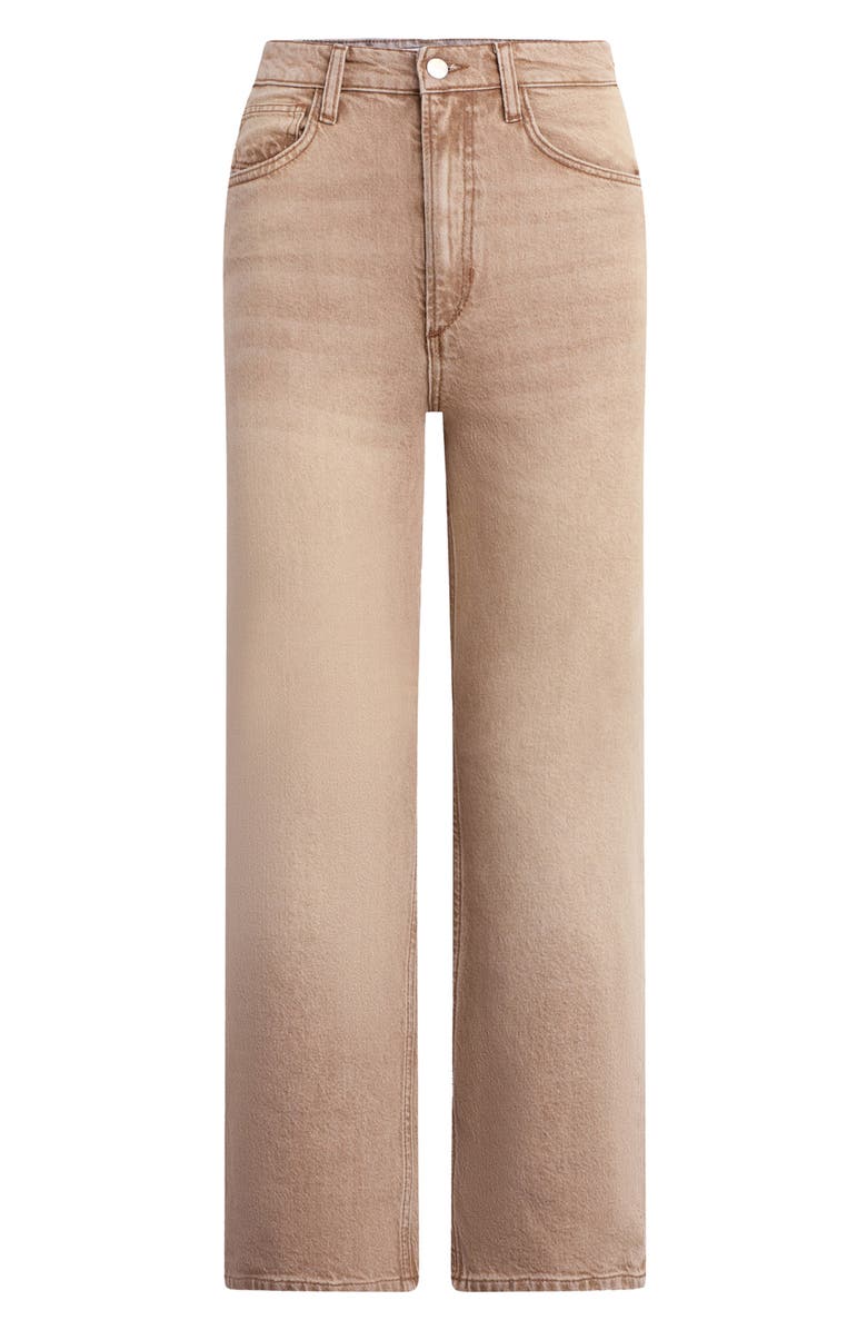 Joe's The Margot High Waist Crop Straight Leg Jeans, Alternate, color, Washed Tannin