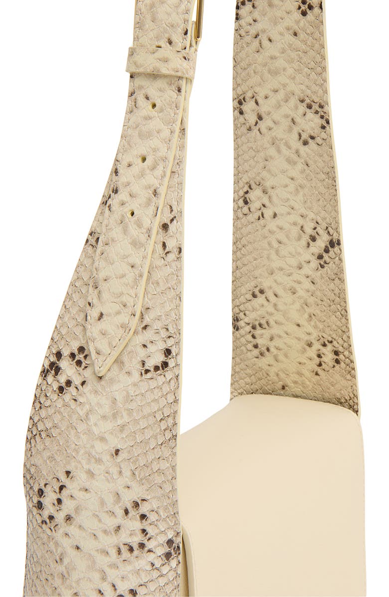 Mansur Gavriel Box Shoulder Bag, Alternate, color, Jasmine/ Roccia