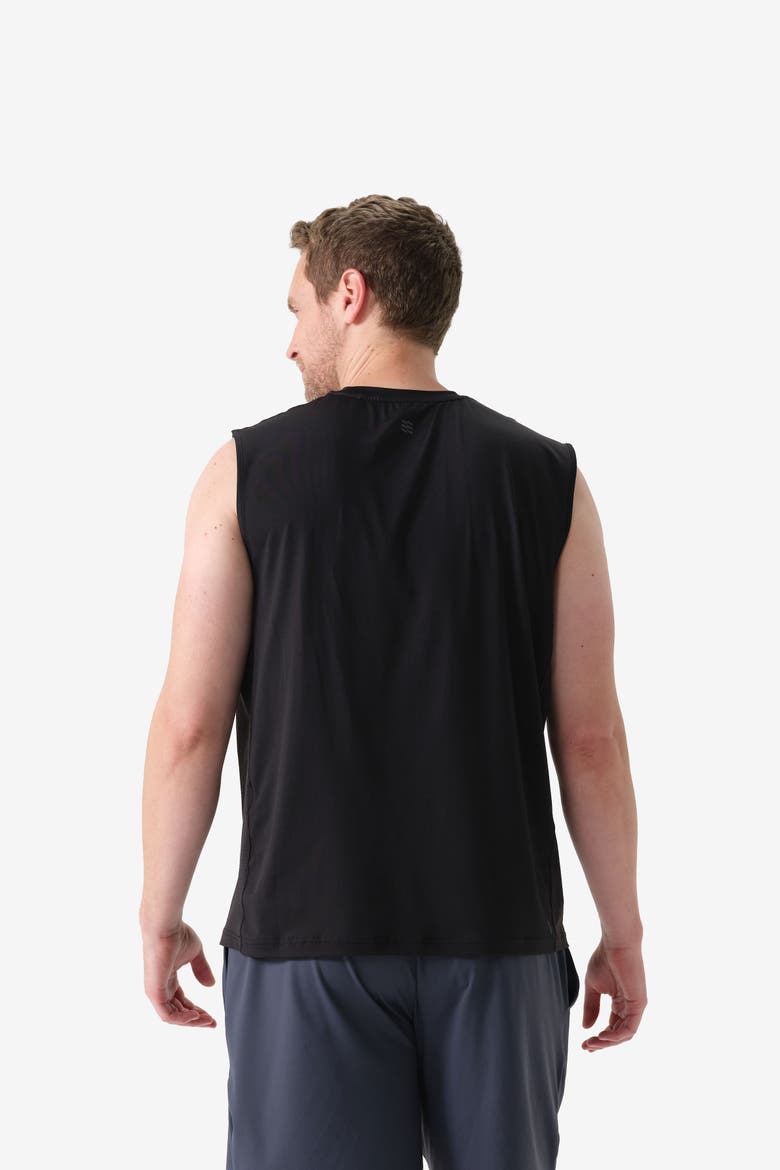 Men's Baseline DriComfort Tank Top, Alternate, color, Black