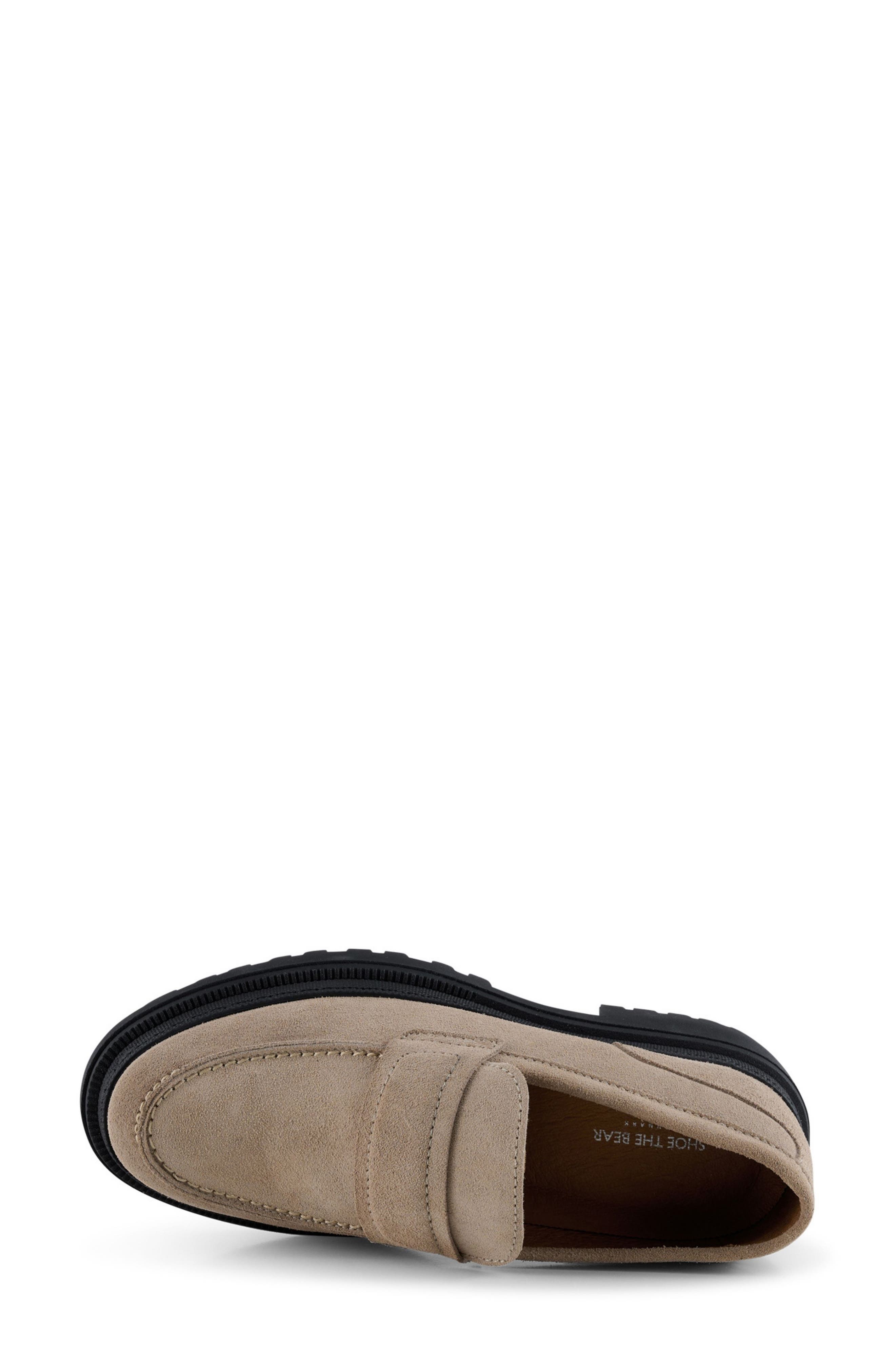 Shoe The Bear Iona Suede Saddle Loafer, Alternate, color, 