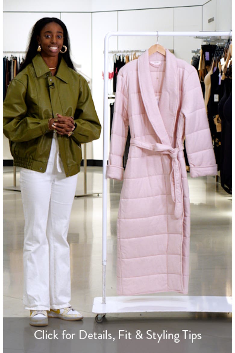 Cuddle Puffa Quilted Cotton Robe (Women) | Nordstromrack