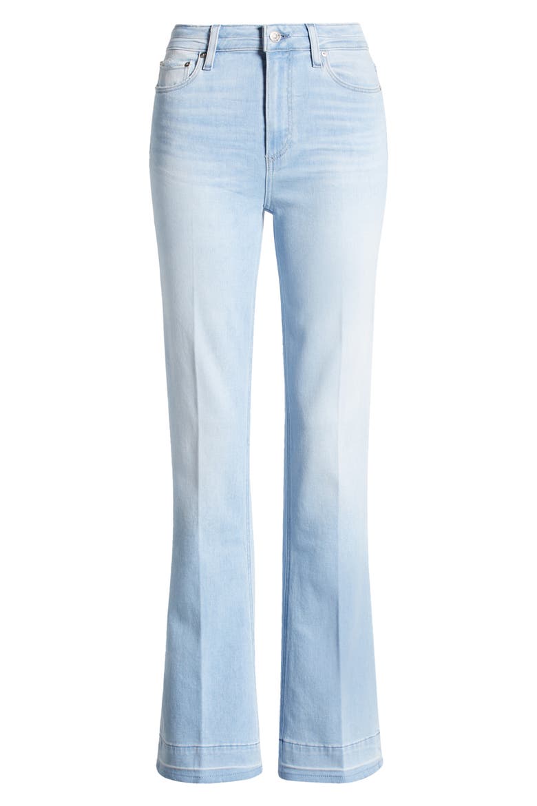 Laurel Canyon High Waist Flare Leg Jeans, Alternate, color, CAMILLE DISTRESSED
