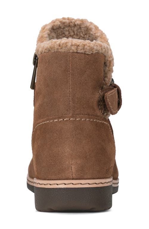 Earth ® Hutton Water Repellent Faux Fur Lined Bootie In Brown