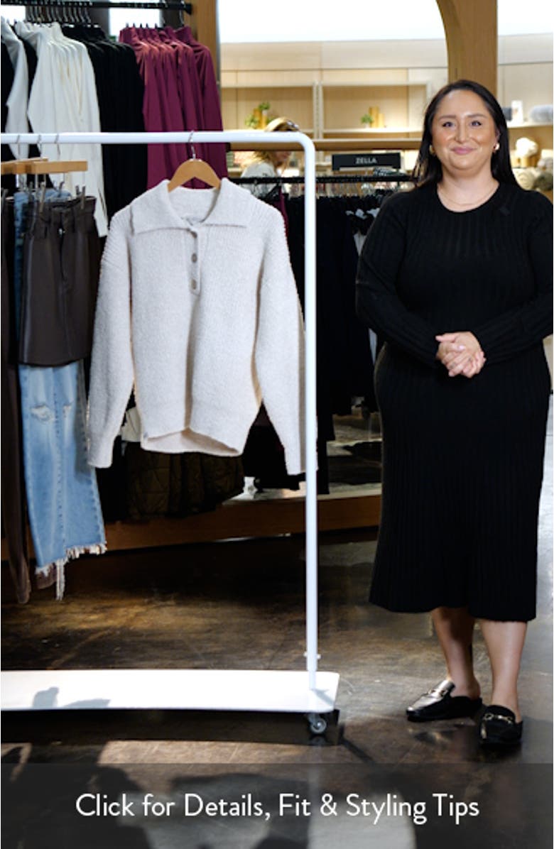 CozyChic<sup>™</sup> Button Pullover, sales video thumbnail