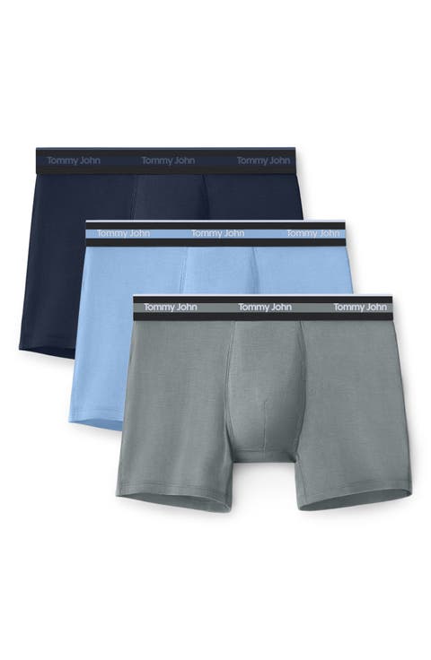 3-Pack Comfort Micro 4-Inch Boxer Briefs