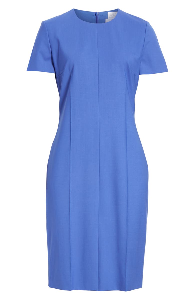 BOSS Daliria Stretch Wool Sheath Dress, Alternate, color,