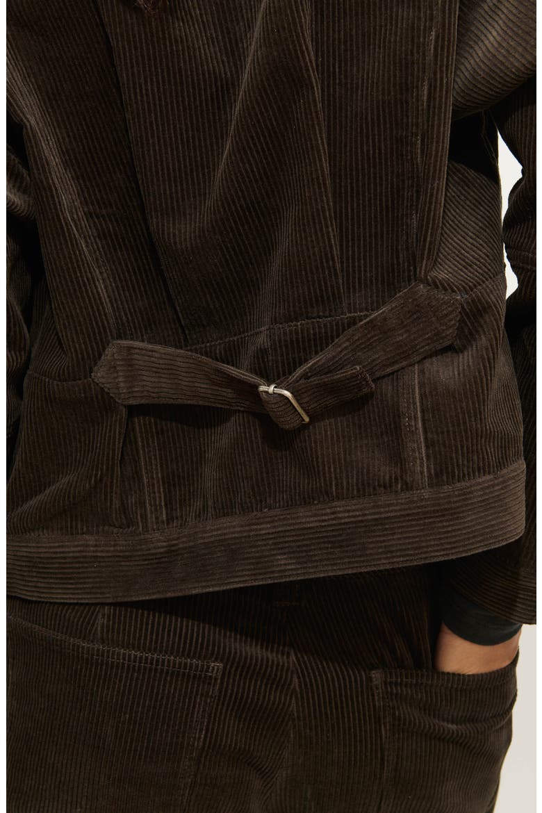 Camden Rider Corduroy Jacket, Alternate, color, CHOCOLATE
