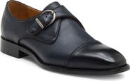 Maison Forte Marquis Cap Toe Leather Monk Strap Shoe