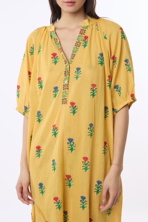 Calypso St Barth Calypso St. Barth Sierra Dress In Mustard